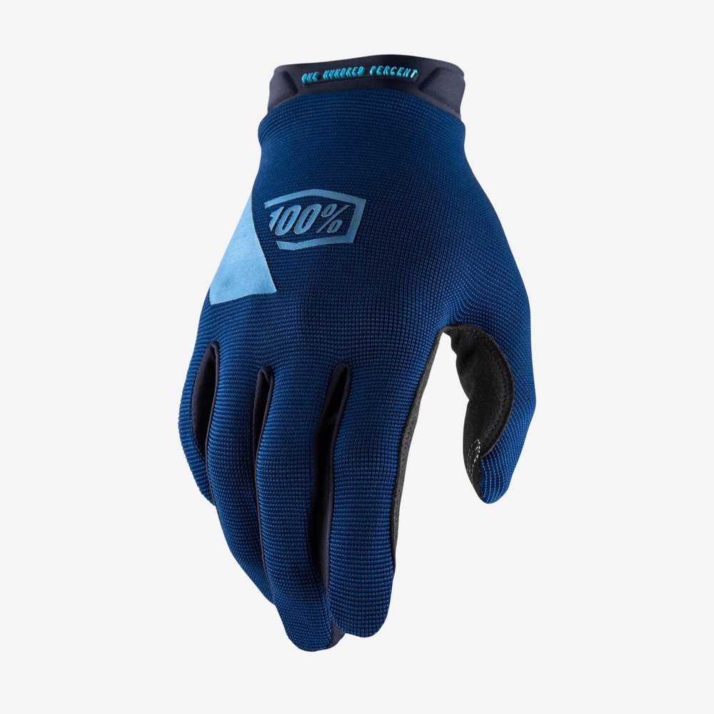 Guantes 100% Ridecamp Azul Marino ·