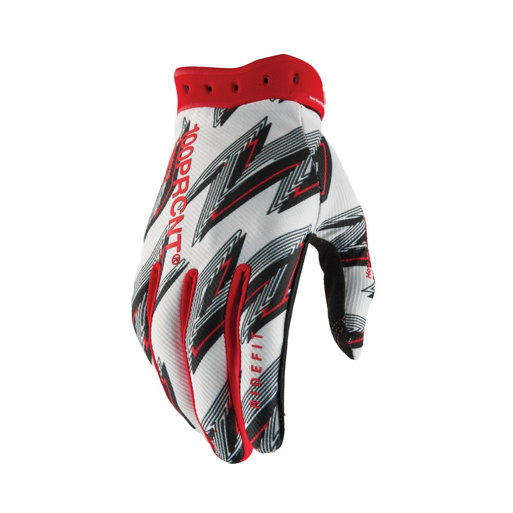 [1004600011] Guantes 100% Ridefit M2 Rojo (S)
