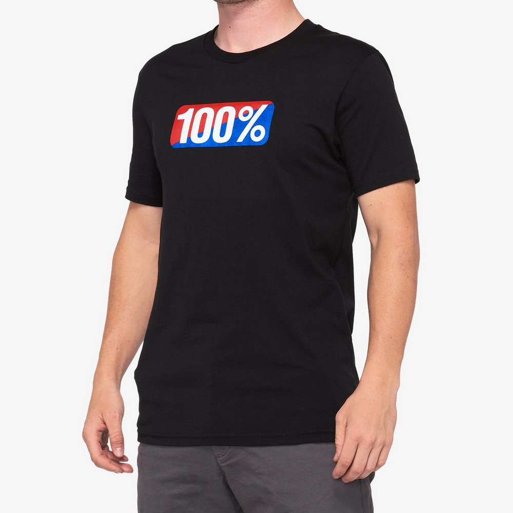 Camiseta 100% Classic Negro ·