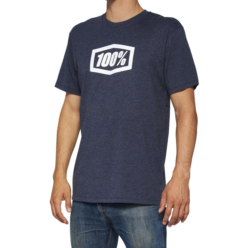 Camiseta 100% Icon Azul ·