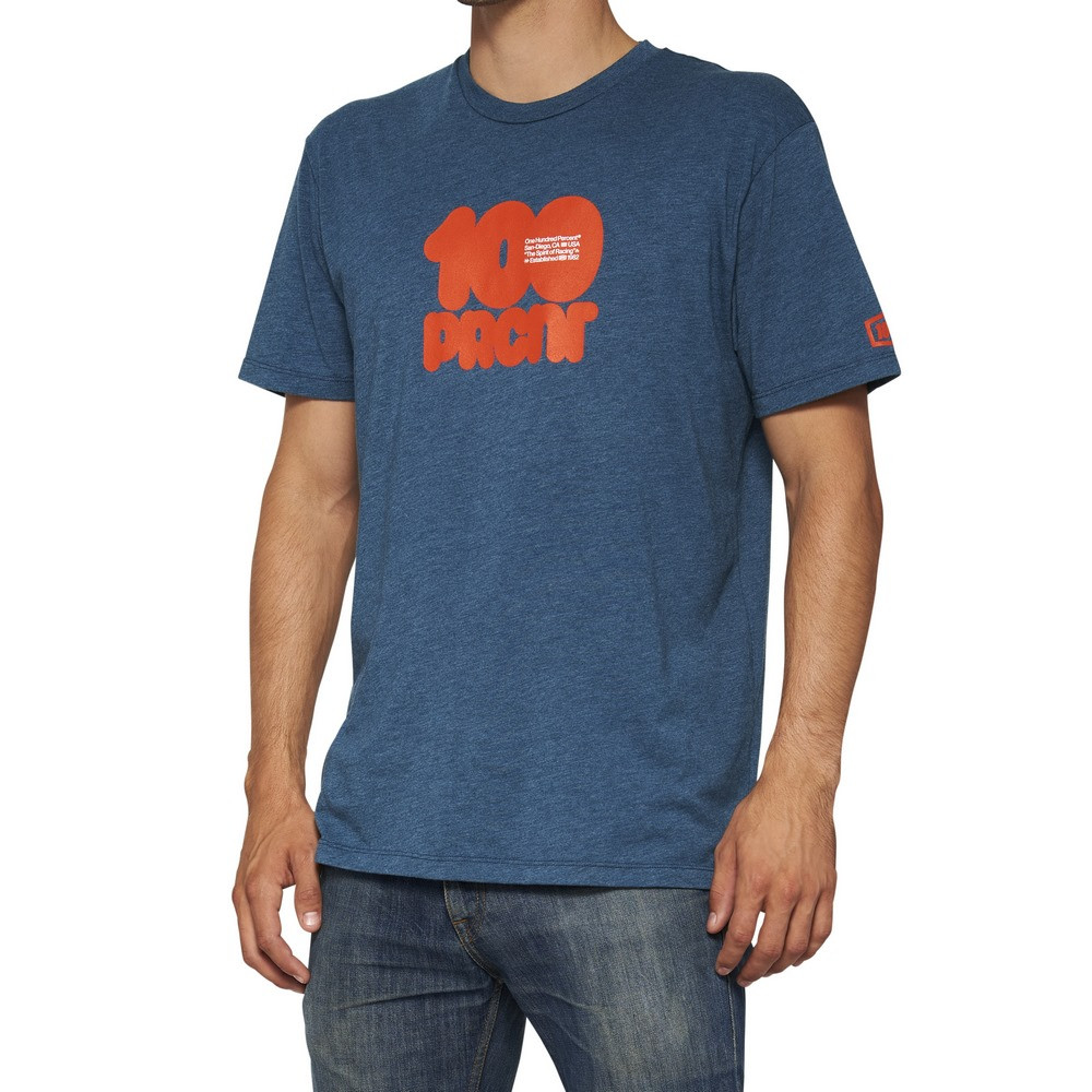 Camiseta 100% Donut Azul Marino ·