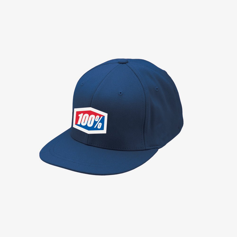 Gorra 100% Official J-fit Azul Marino
