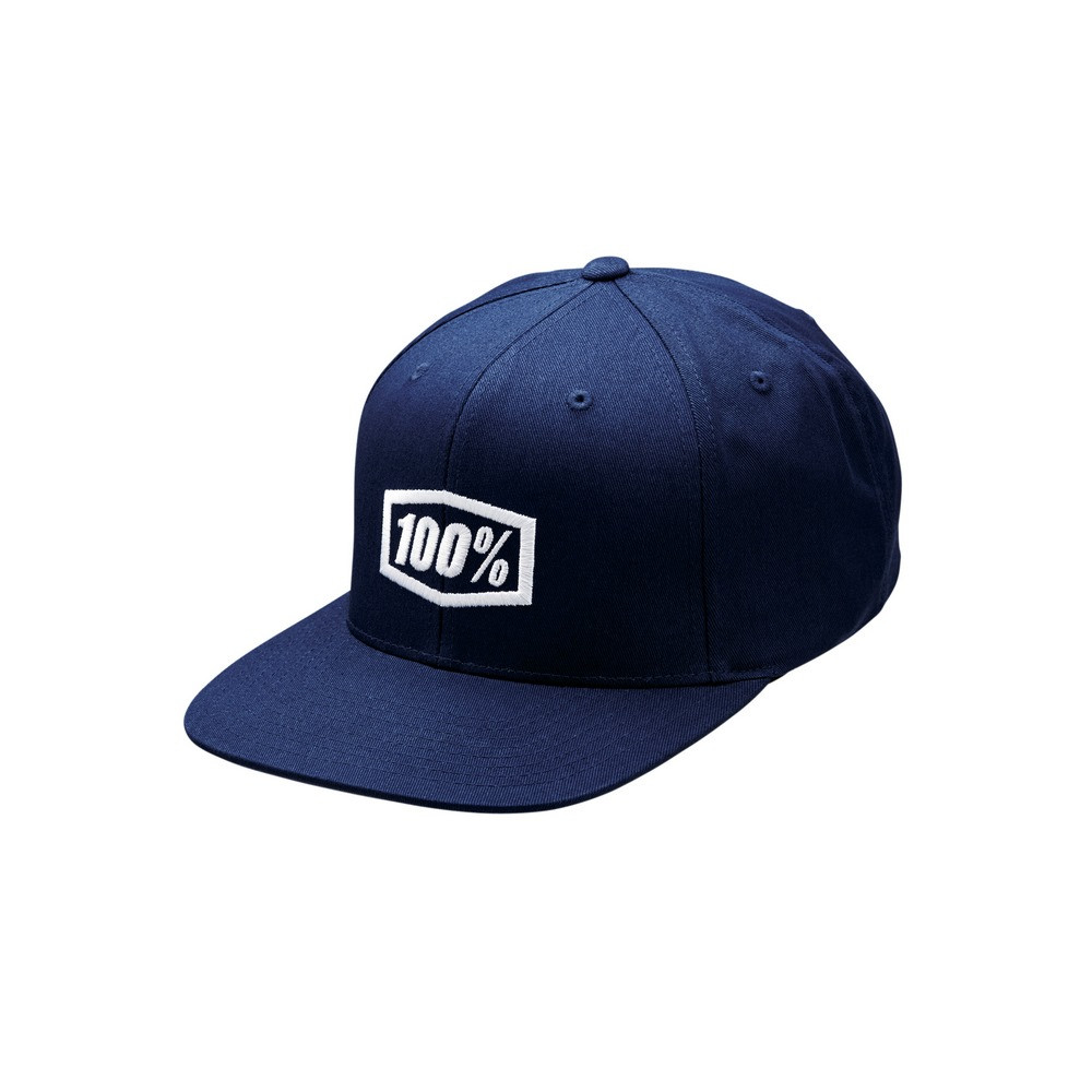 [2004400005] Gorra 100% Icon Snapback Azul Marino