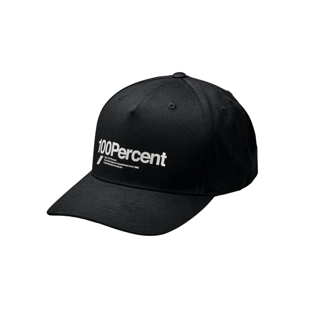 Gorra 100% Manifesto Snapback Negro