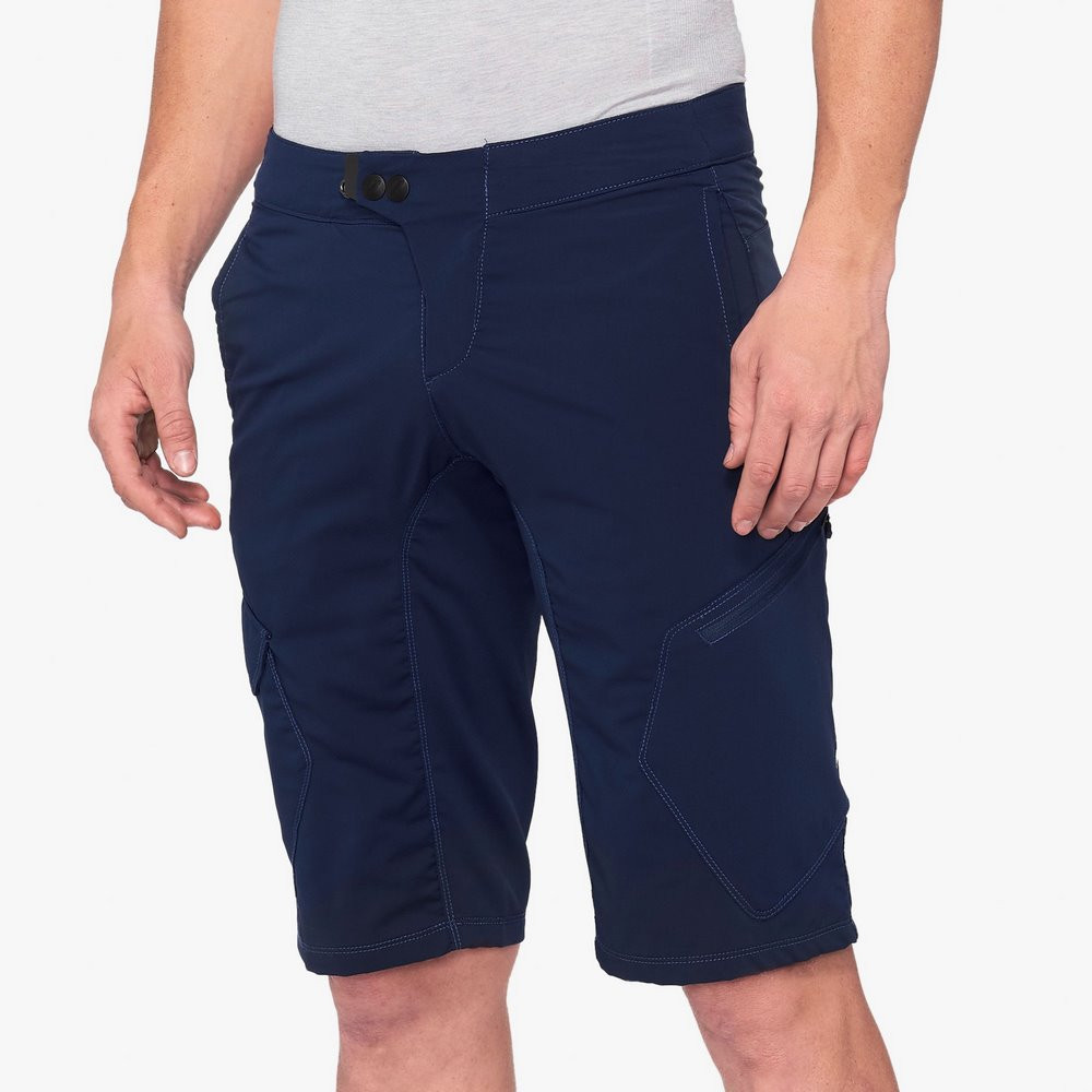 Pantalon Corto 100% Ridecamp Shorts Azul Marino ·