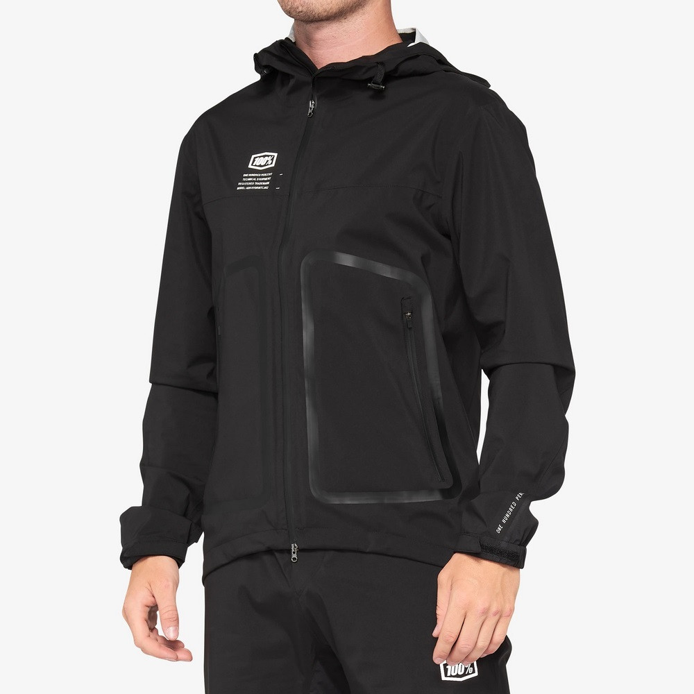 [4003900001] Chaqueta 100% Hydromatic Negro · (M)