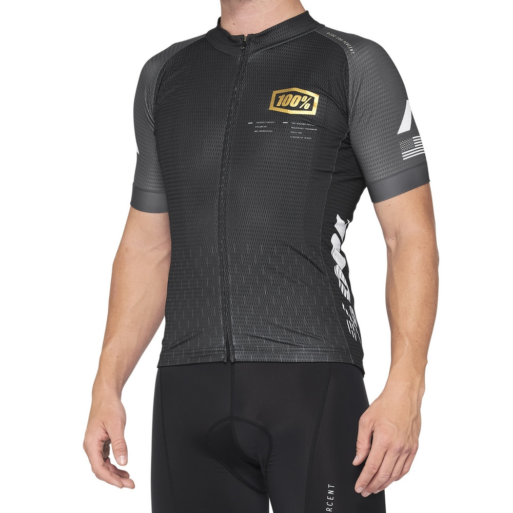 Jersey 100% Exceeda Negro/Gris