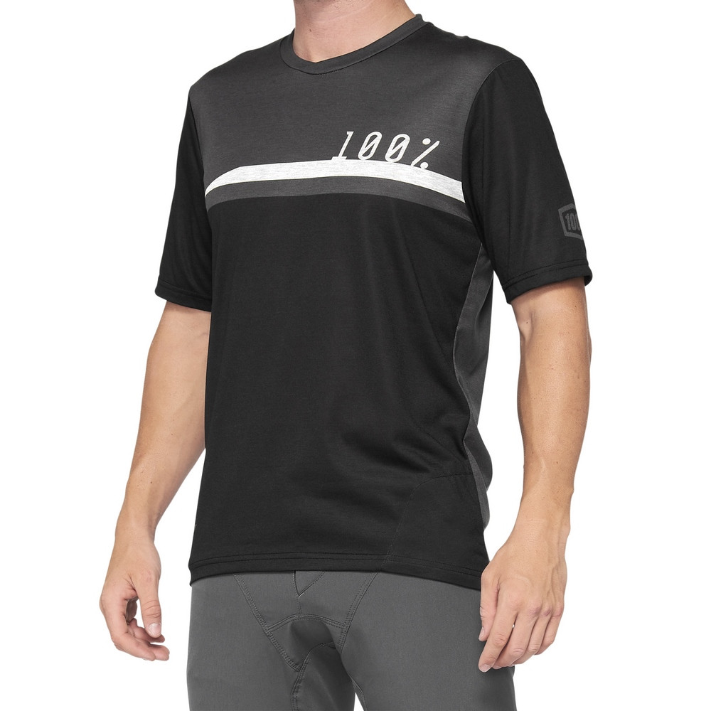 [4131237610] Jersey 100% Airmatic Negro/Gris (S)