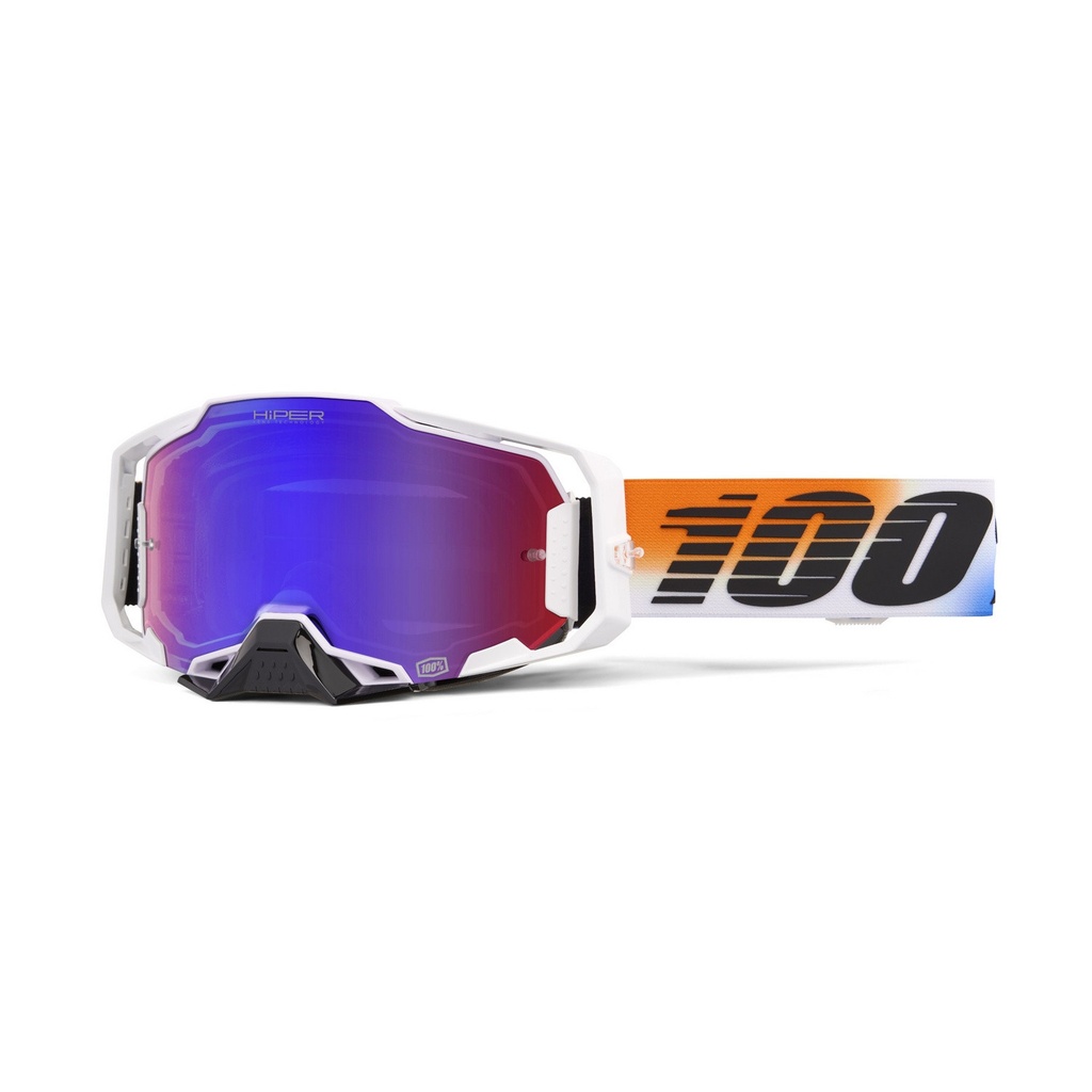 [5000300021] Gafas 100% Armega M2 United / Hiper Rojo Azul Espejo