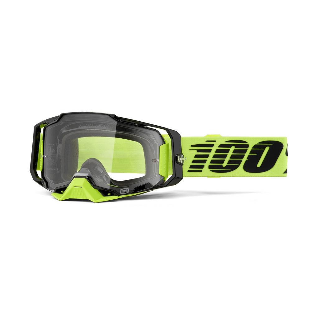 [5000400032] Gafas 100% Armega M2 Amarillo Neon / Transparente