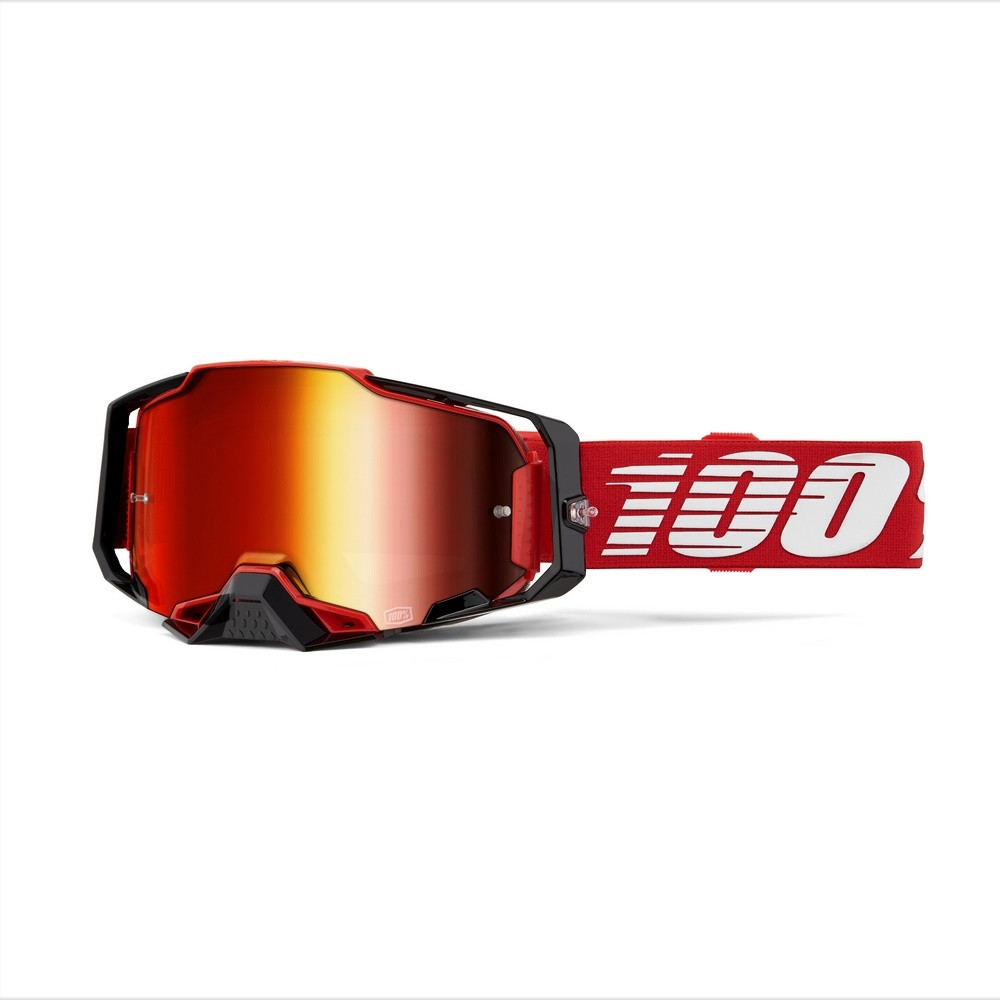 [5000500033] Gafas 100% Armega M2 Rojo / Rojo Espejo