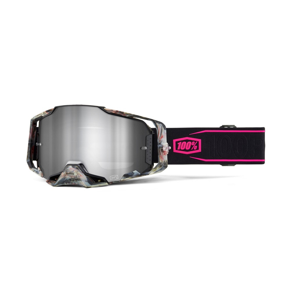 [5000500035] Gafas 100% Armega M2 Sarcelle / Plata Espejo