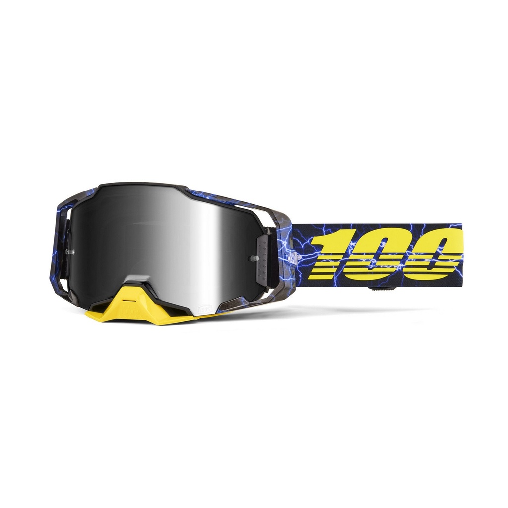 [5000500046] Gafas 100% Armega M2 Fury / Plata Espejo