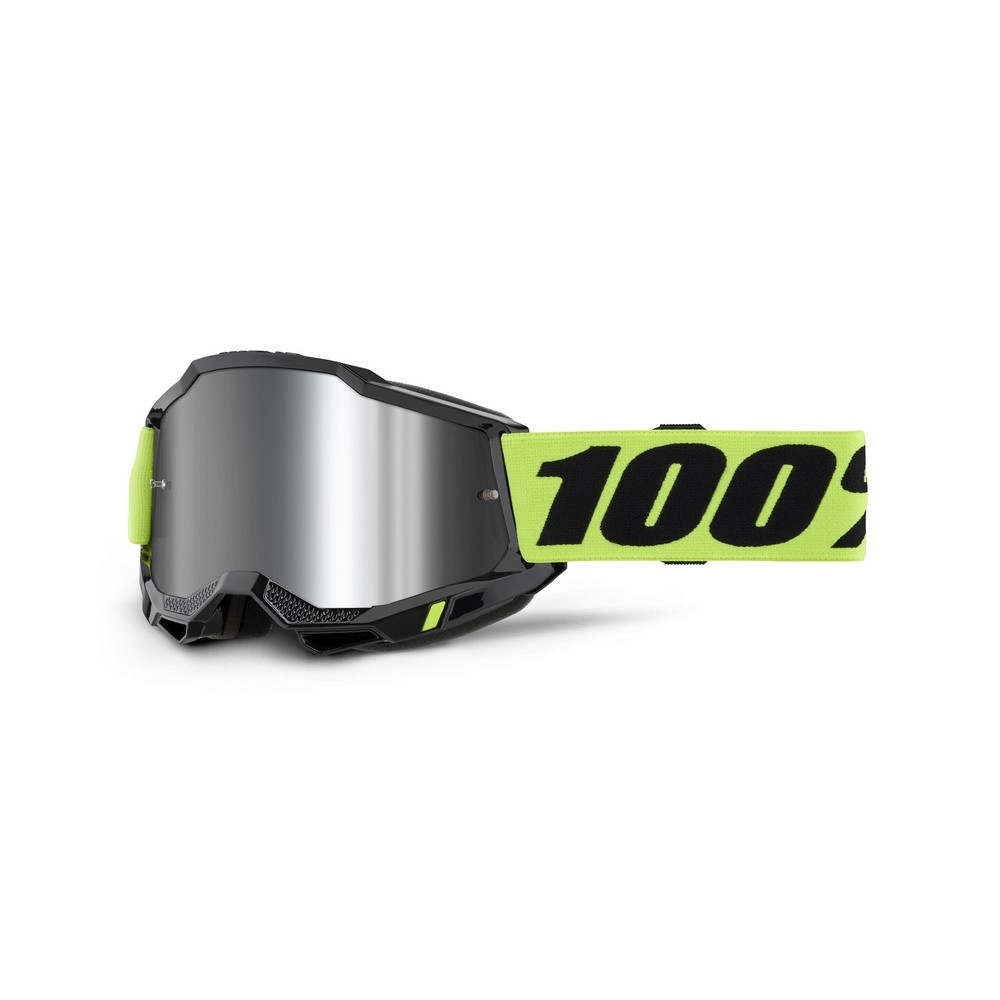 [5001400040] Gafas 100% Accuri 2 M2 Amarillo / Plata Espejo