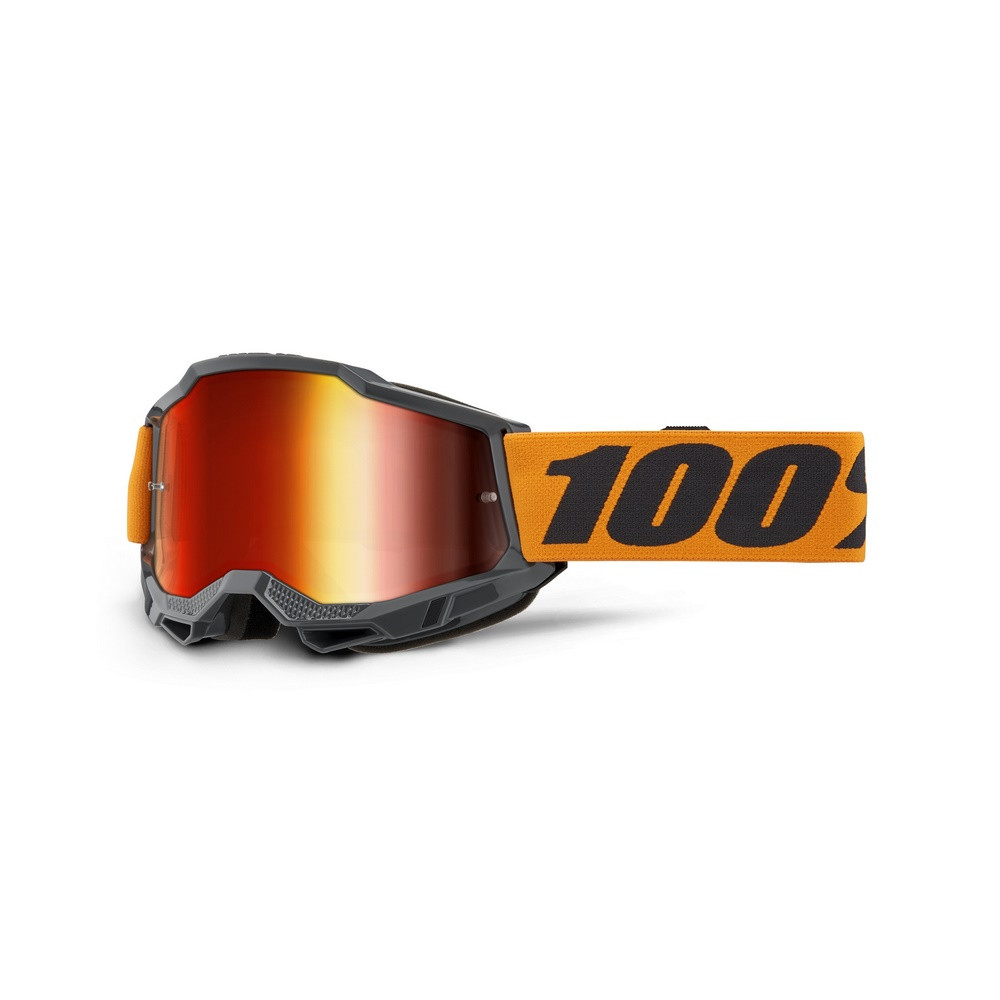 [5001400041] Gafas 100% Accuri 2 M2 Naranja / Rojo Espejo