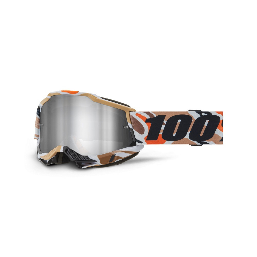 [5001400046] Gafas 100% Accuri 2 M2 Flea / Plata Espejo
