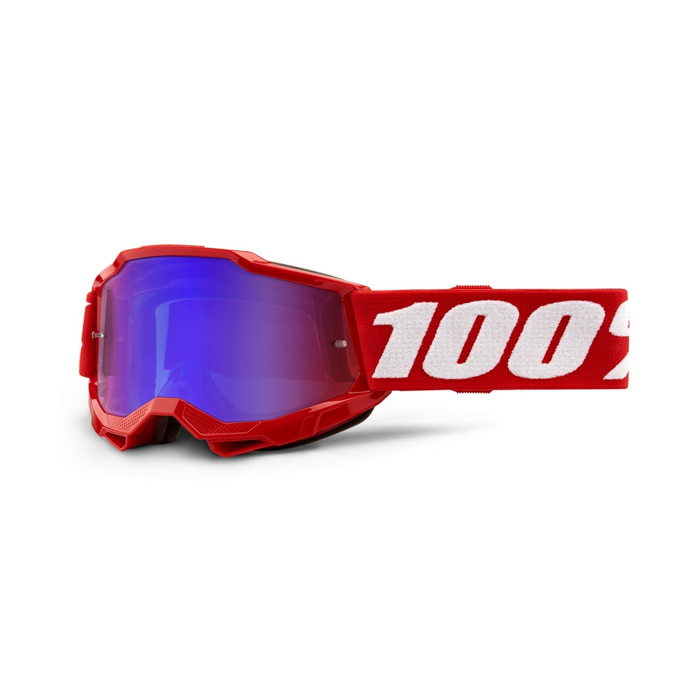 [5002500002] Gafas 100% Accuri 2 Youth Rojo/Rojo Azul Espejo