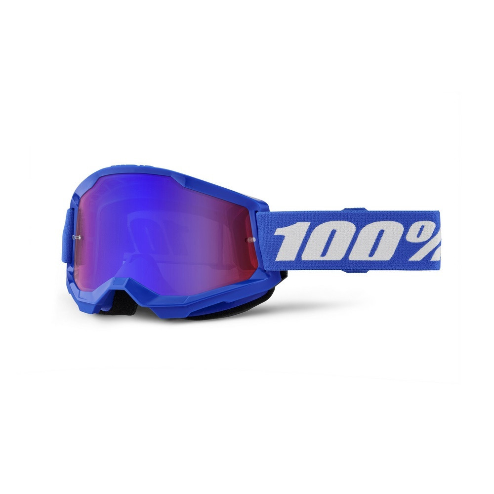 Gafas 100% Strata 2 M2 Azul / Rojo Azul Espejo