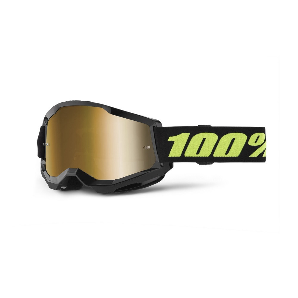 [5002800022] Gafas 100% Strata 2 M2 Solar Eclipse / Oro Espejo