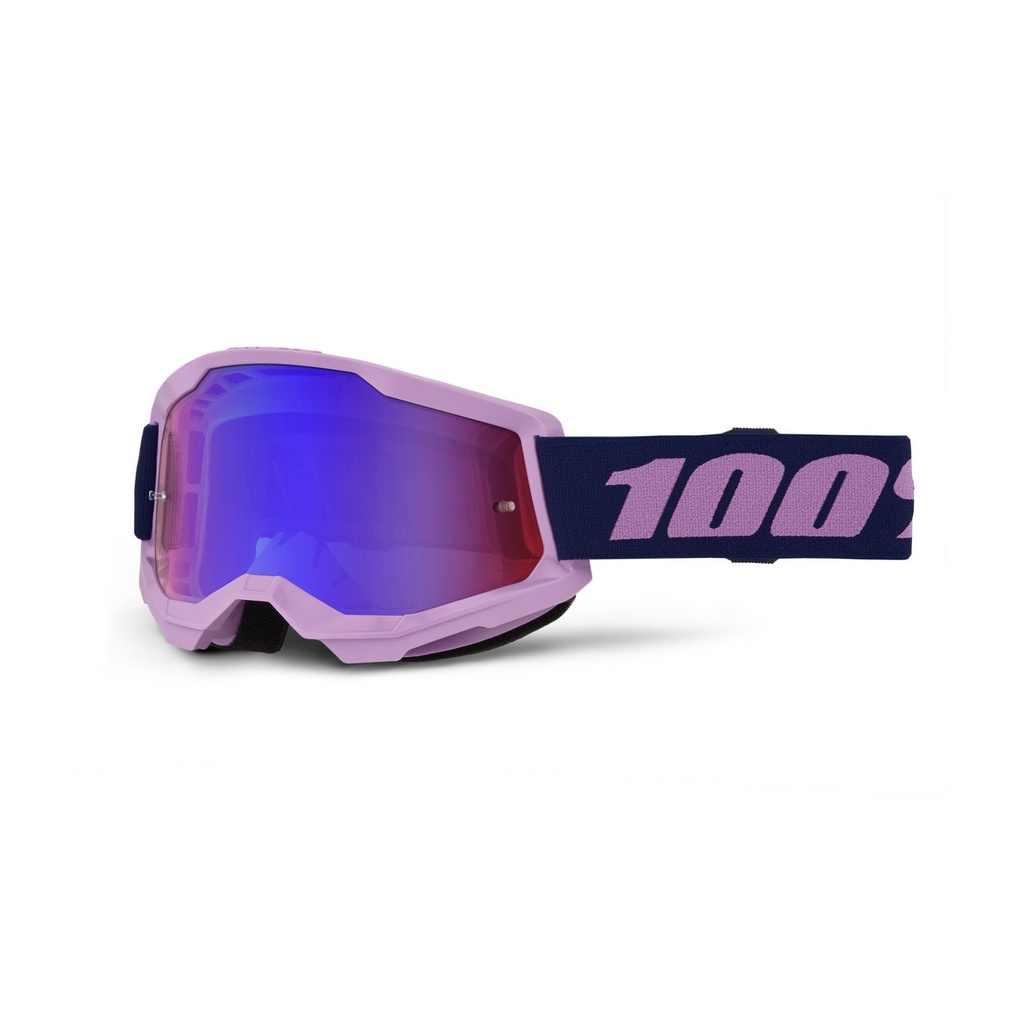 [5002810025] Gafas 100% Strata 2 M2 Púrpura/Rojo Azul Espejo