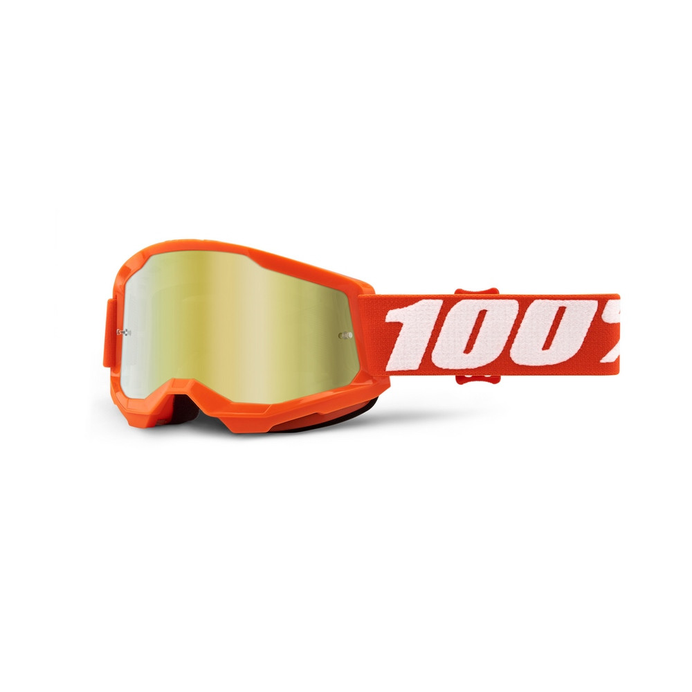 [5003200005] Gafas 100% Strata 2 Junior M2 Naranja / Oro Espejo