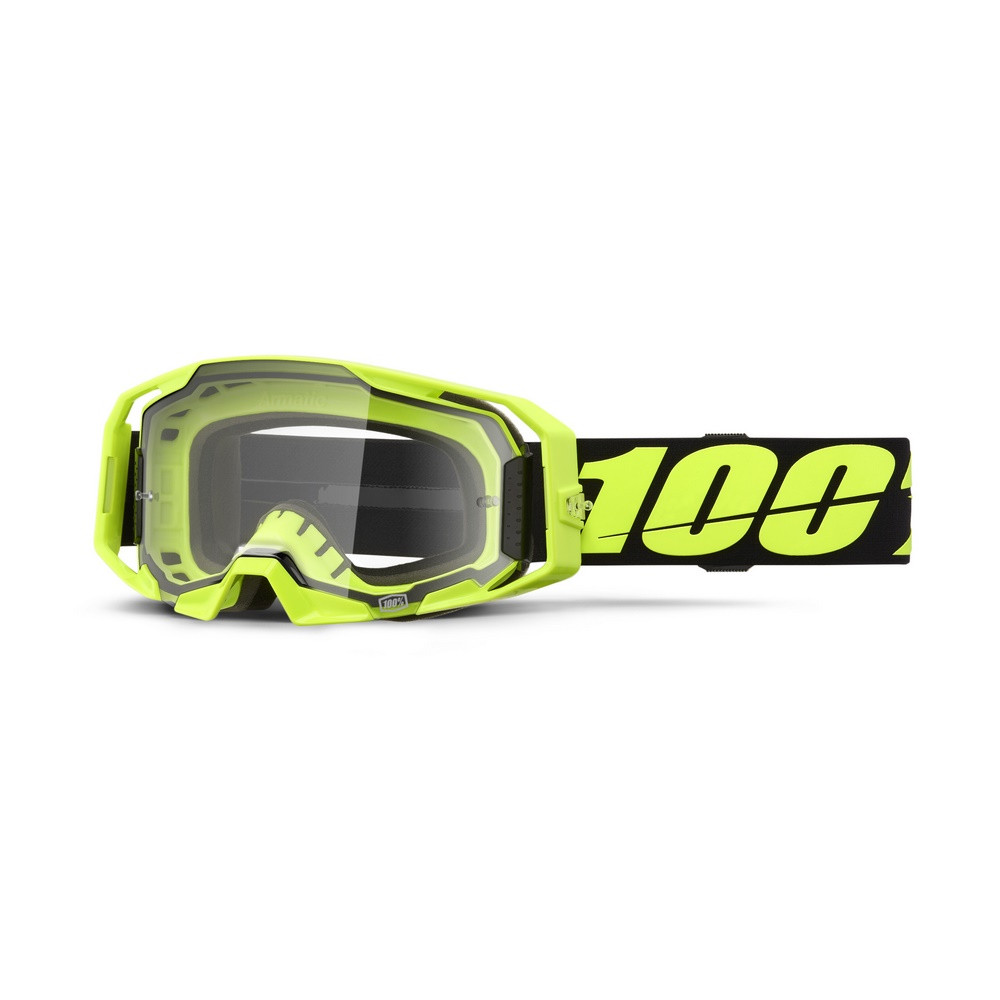 [5005900004] Gafas 100% Armatic Amarillo Neon / Transparente