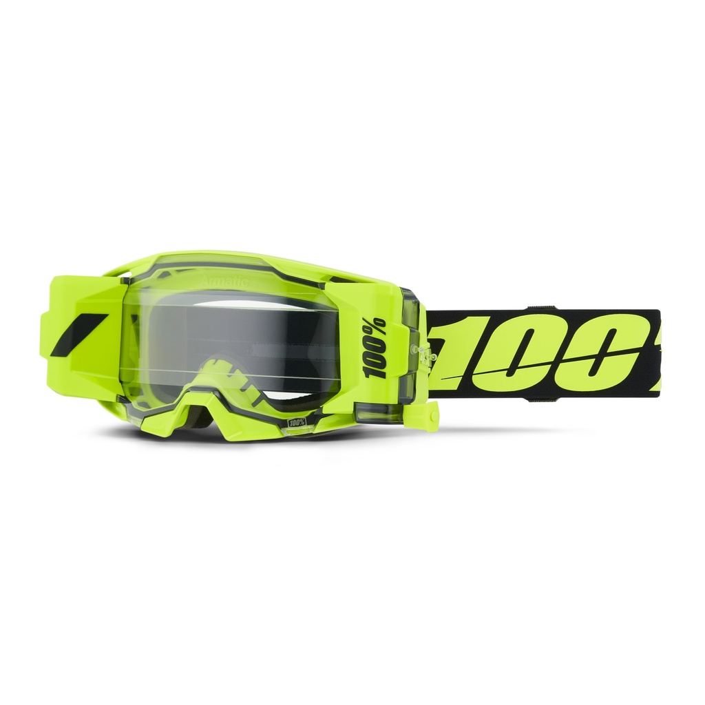 [5006100002] Gafas 100% Armatic Forecast Amarillo Neon / Transparente