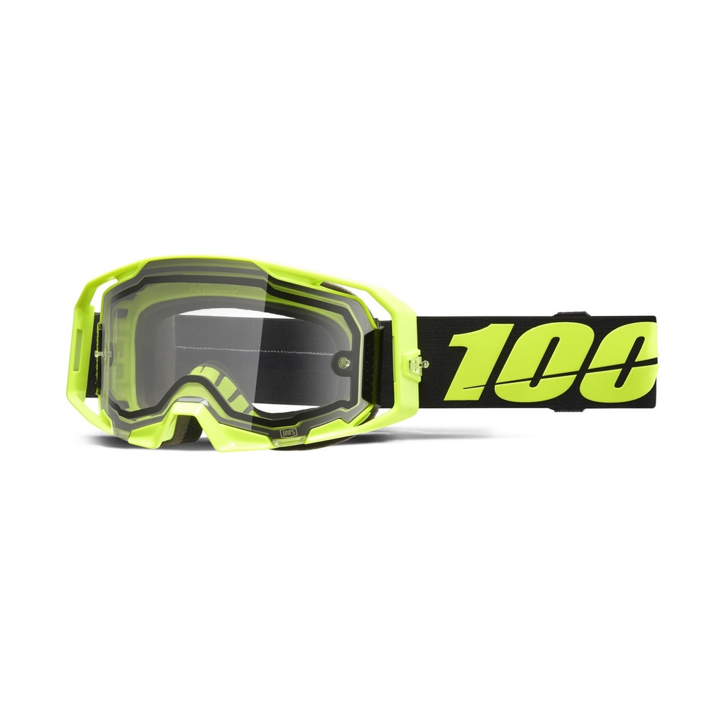 [5007010004] Gafas 100% Armatic Enduro Amarillo Neon / Transparente