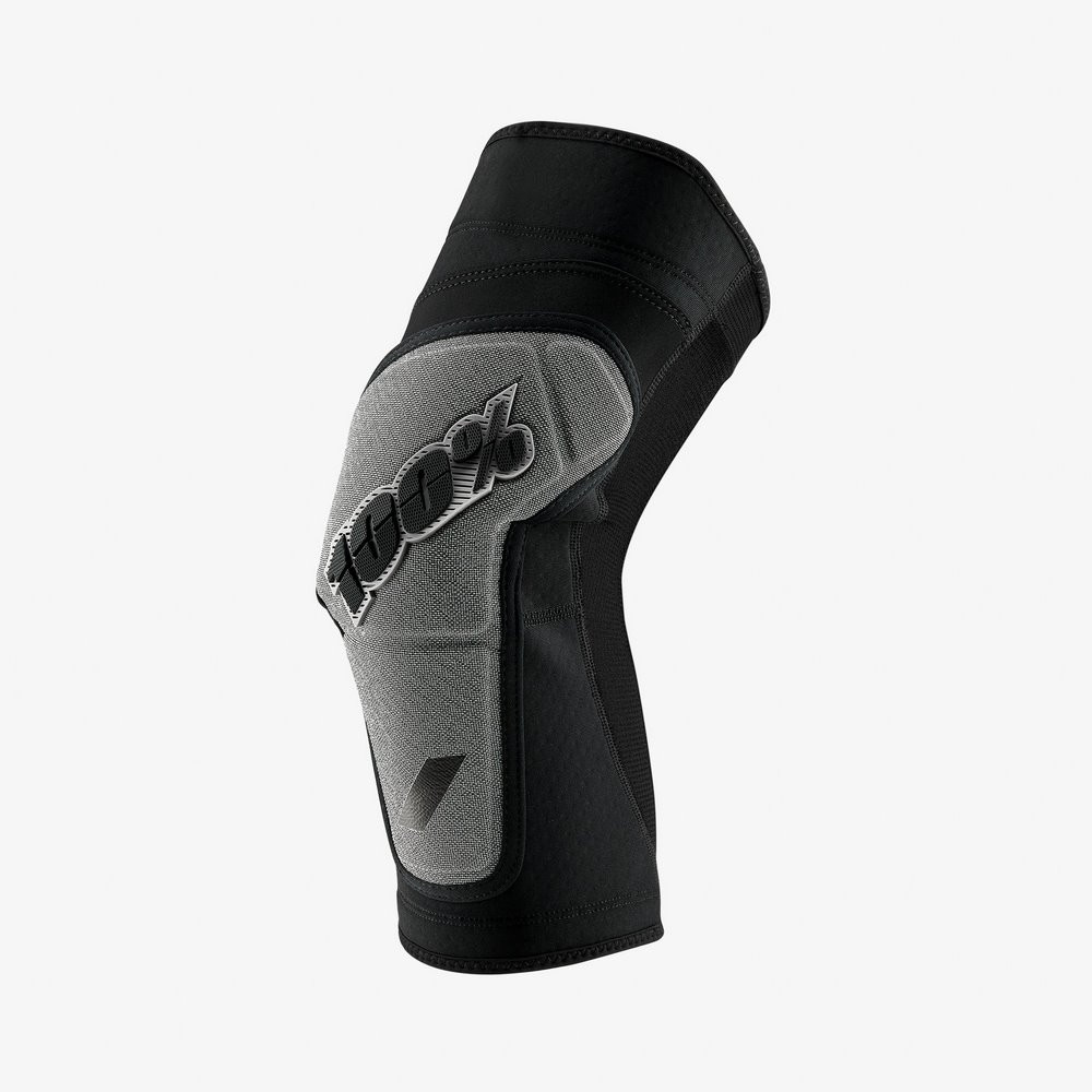 Rodilleras 100% Ridecamp Negro Gris