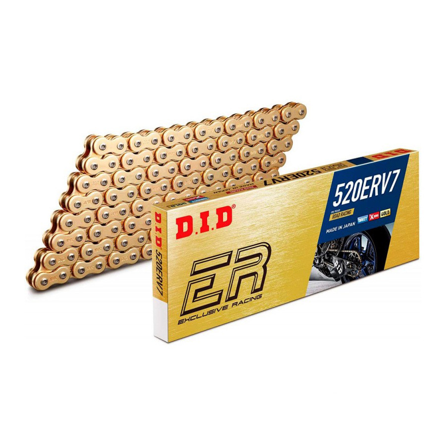 Cadena DID 520ERV7 x 120 ZB Oro