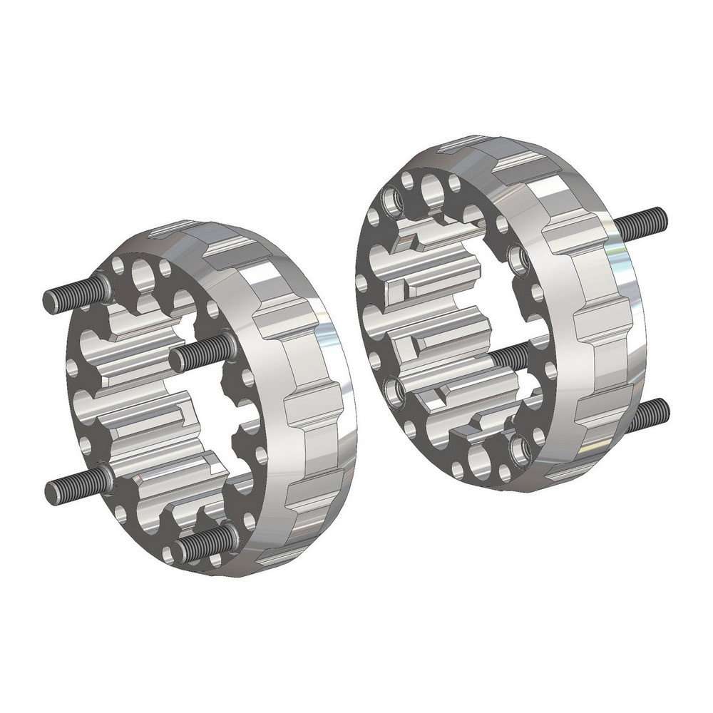Espaciadores Ruedas Traseras Crosspro Hard Racing 45mm Access Sp450 / Honda Trx400 / Trx450