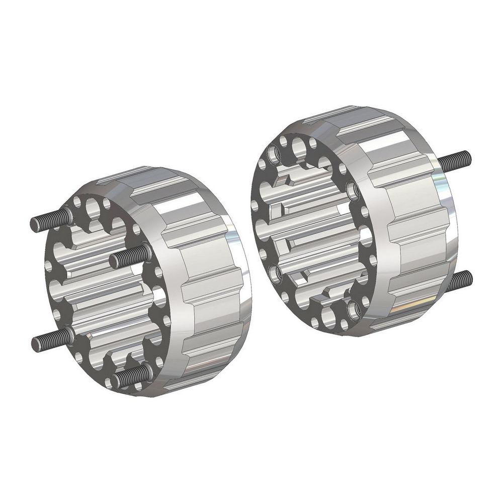 [2CP05200360001] Espaciadores Ruedas Traseras Crosspro Hard Racing 65mm Access Sp450 / Honda Trx400 / Trx450