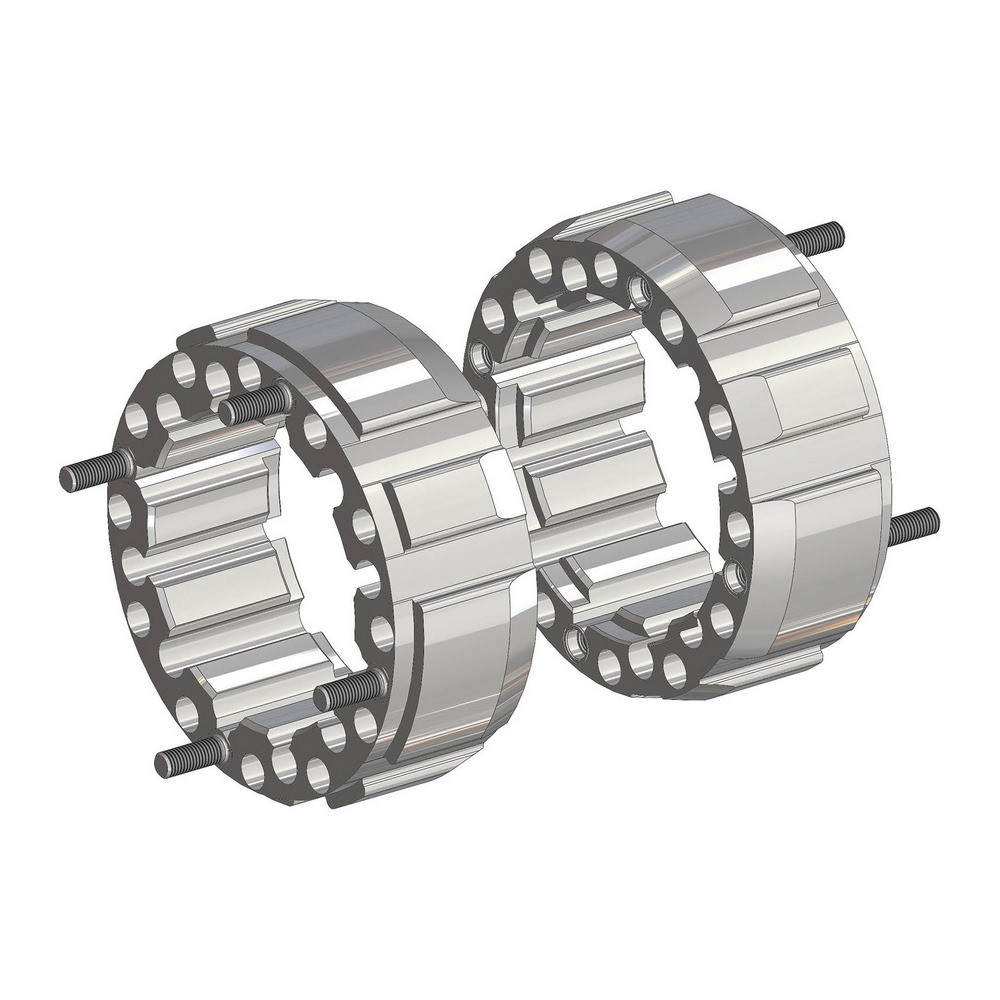 [2CP05200750001] Espaciadores Ruedas Delanteras Crosspro Hard Racing 65mm Access Sp450 / Honda Trx400 / Trx450