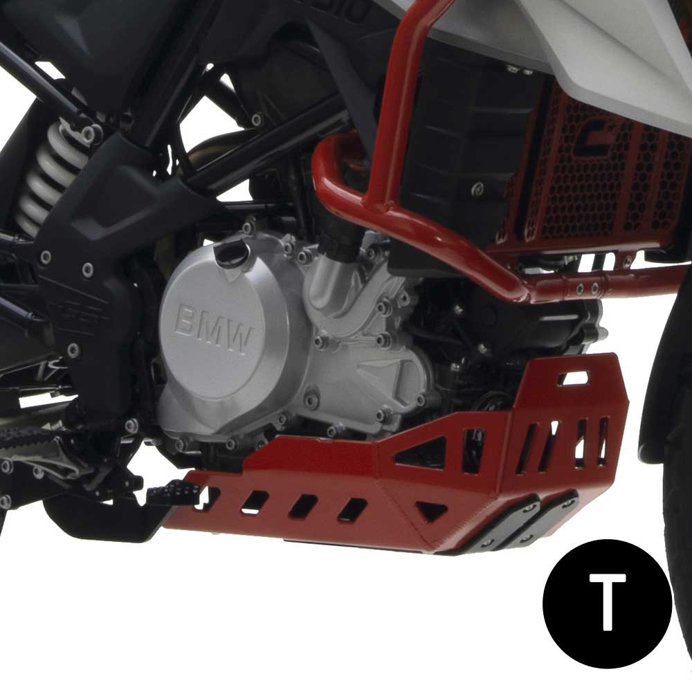 Cubre Carter Crosspro Aluminio BMW G310gs 16-23 Negro T