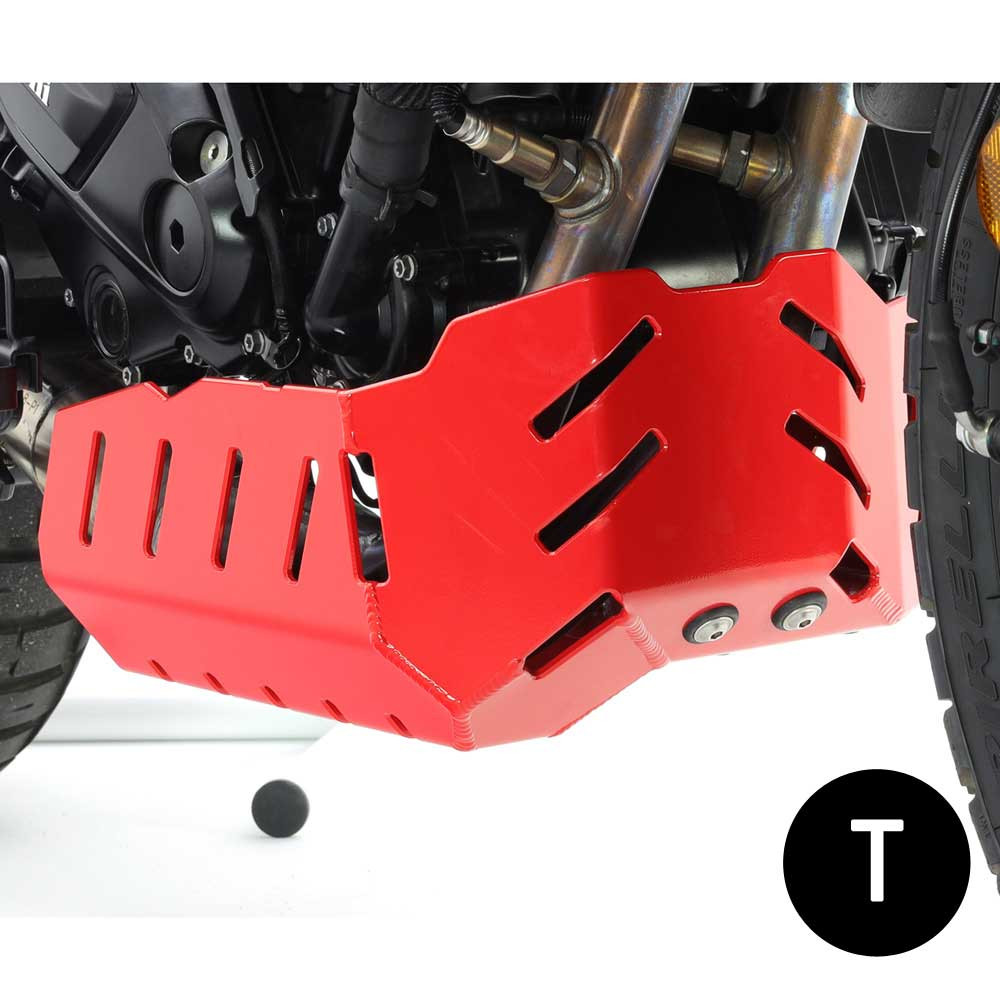 Cubre Carter Crosspro Aluminio Benelli Trk X 23-24 Negro T