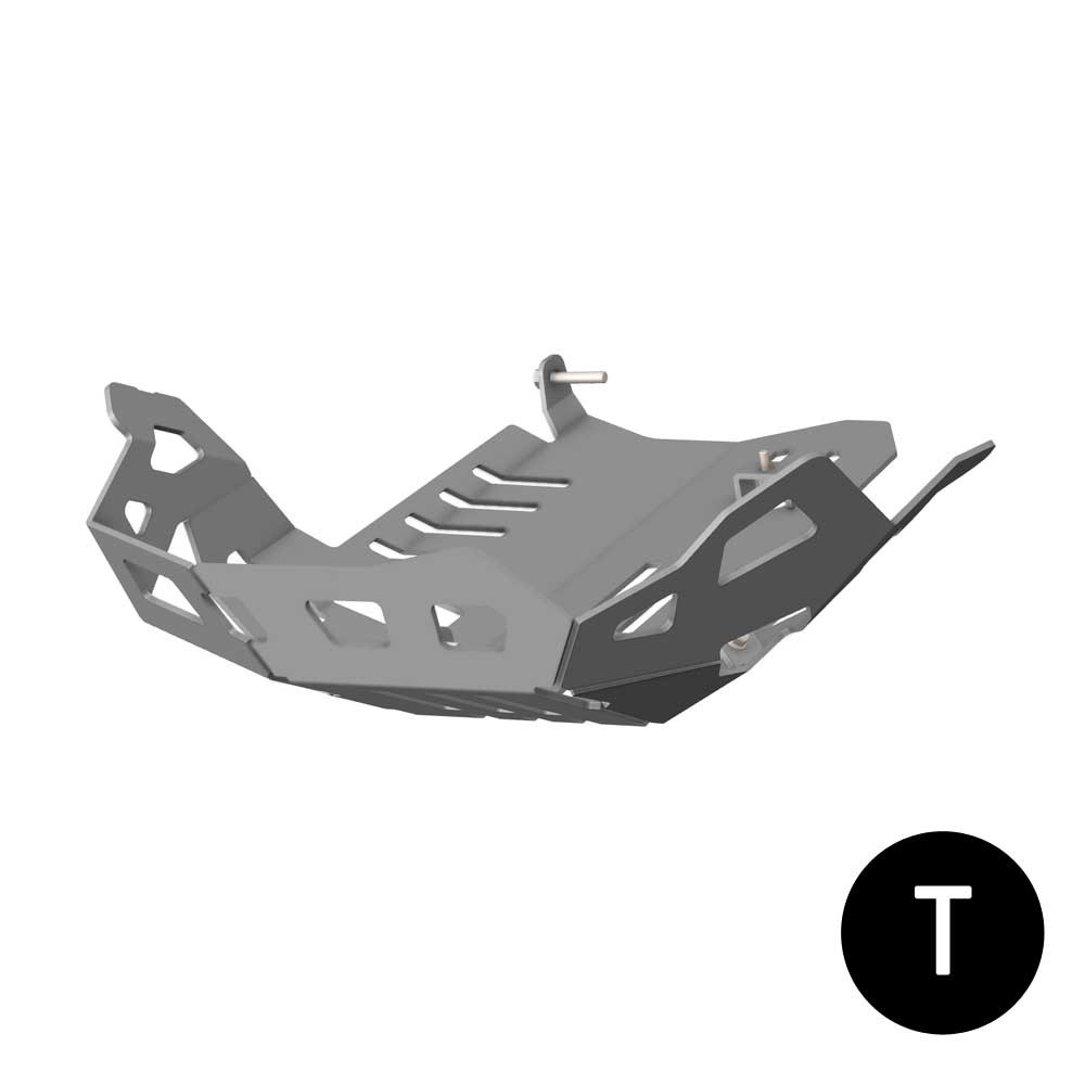 Cubre Carter Crosspro Aluminio Yamaha Xtz 1200 Super Tenere 10-14 Negro T
