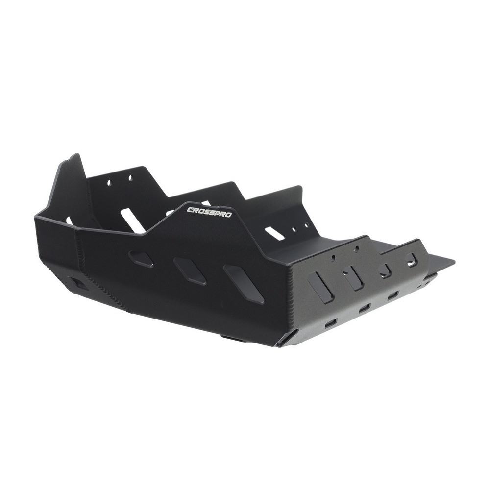 Cubre Carter Crosspro Aluminio Suzuki Dl1000 V-strom 17-19 Negro T