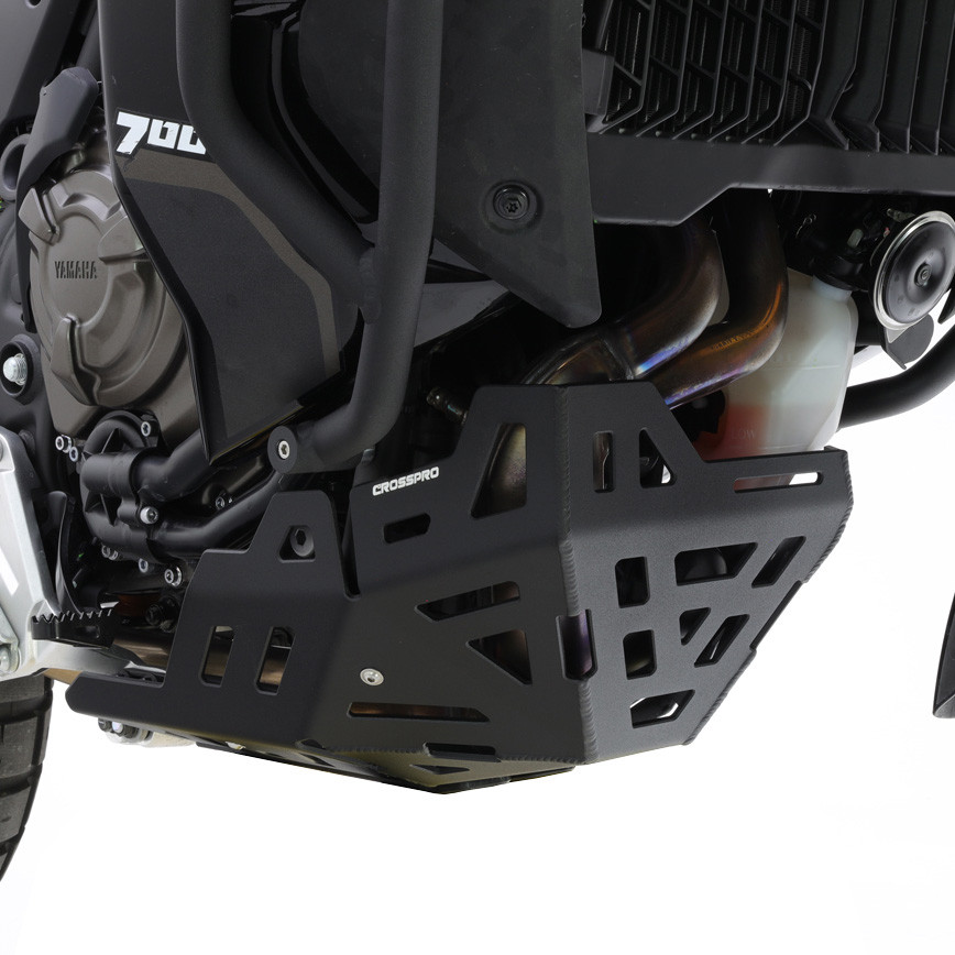 [2CP090072A0005] Cubre Carter Crosspro Aluminio Yamaha Tenere 21-24 / Rally 21-24 / World Raid 22-24 Negro T