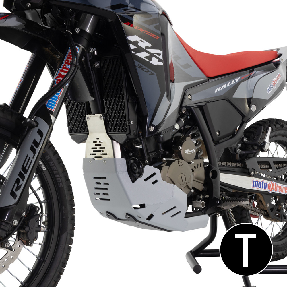 Protector Colectores Crosspro Rieju Aventura Rally Negro T