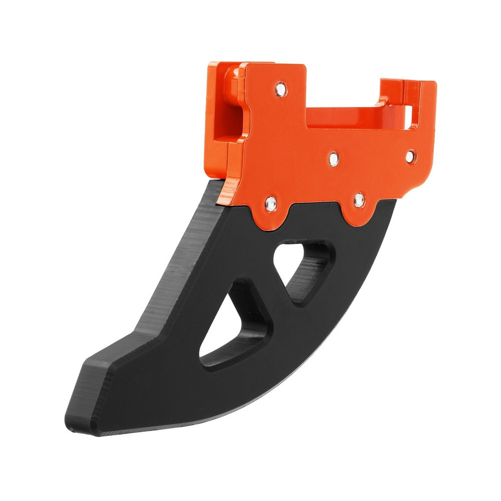 [2CP092139A0310] Protector Disco Freno Trasero Crosspro Aluminio / Dtc Gg / Husa / Husq / KTM / Sher Naranja / Negro