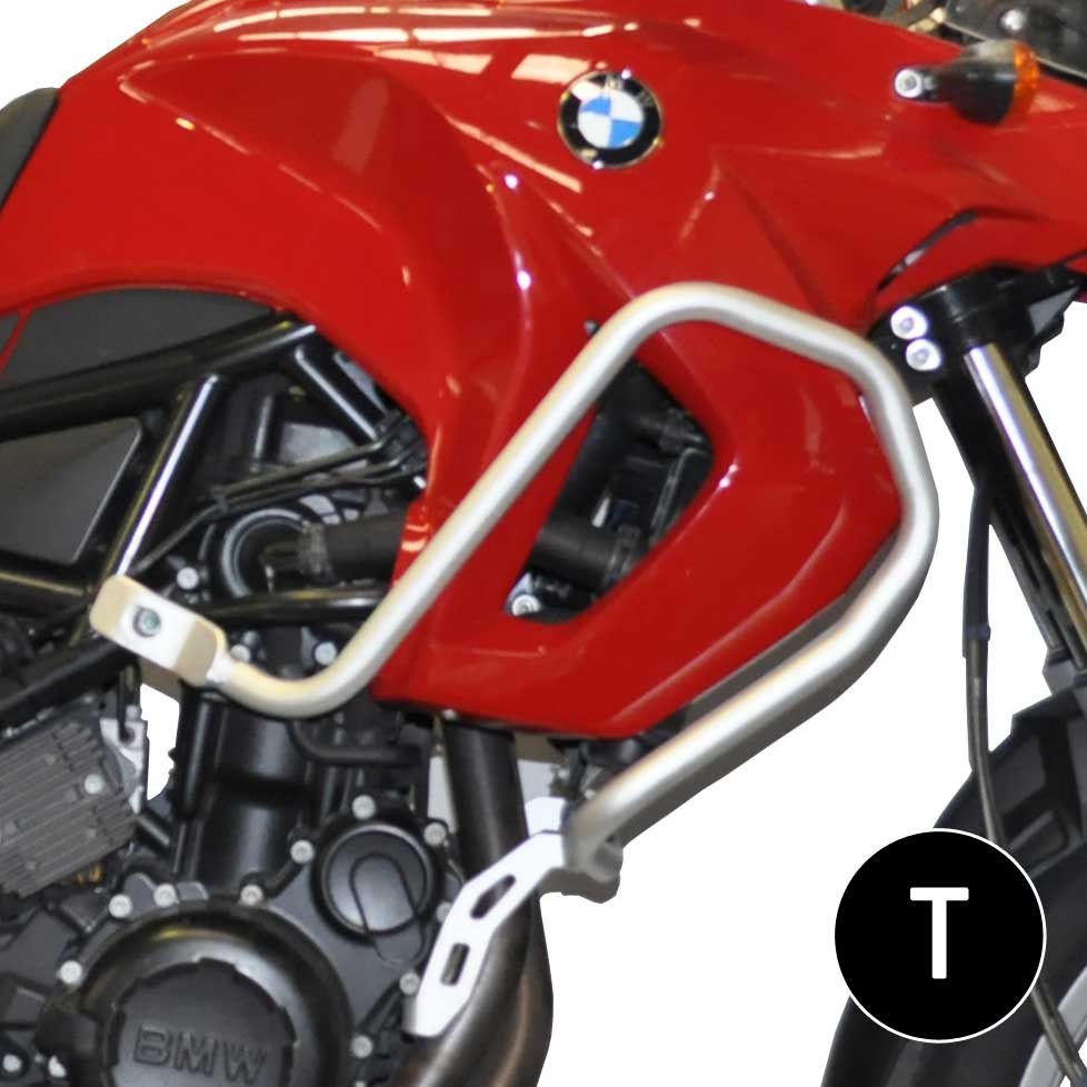 Barras Protección Carenado Crosspro BMW F650GS 08-12 Negro