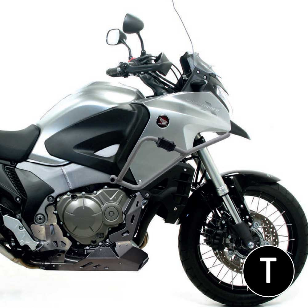 Barras Protección Carenado Crosspro Honda VFR1200X Crosstourer 12-15 Negro