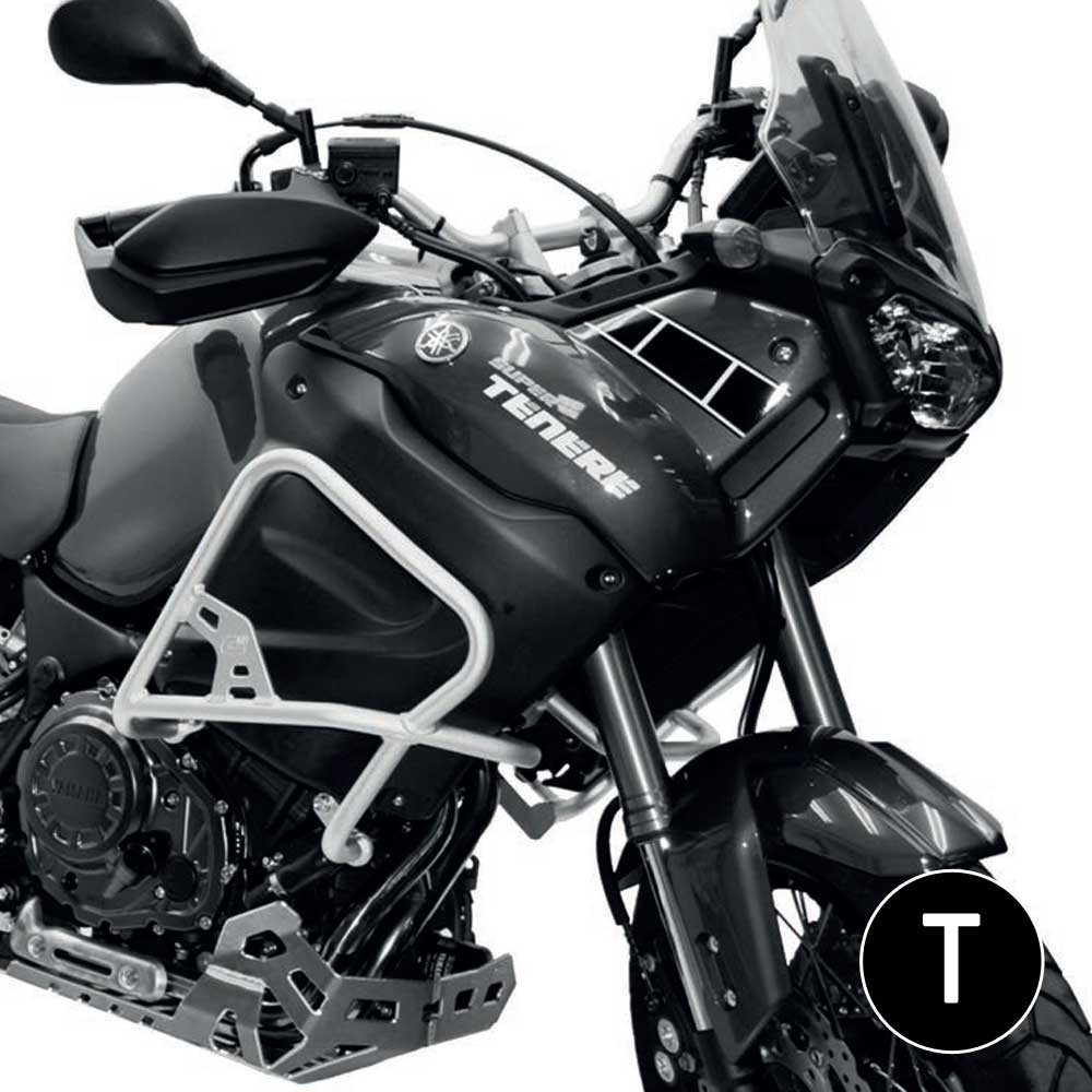 [2CP12500190005] Barras Protección Carenado Crosspro Yamaha XTZ 1200 Super Tenere 10-14 Negro