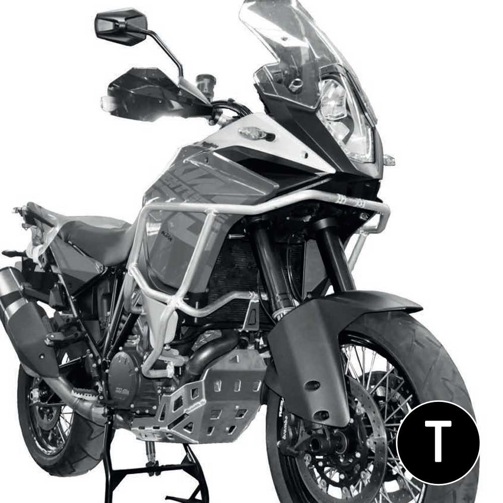 Barras Proteccion Carenado Crosspro KTM 1190 Adventure 13-16 / 1190 Adventure R 13-16 Negro T