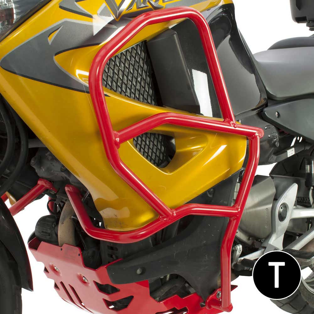 [2CP125004A0005] Barras Protección Motor Carenado Crosspro Honda XL1000 Varadero 99-11 Negro