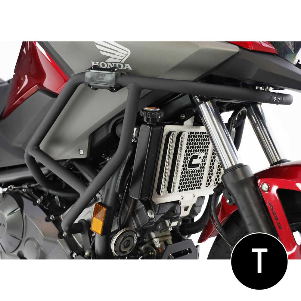 Barras Proteccion Carenado Crosspro Honda Nc750x 16-20 Negro T