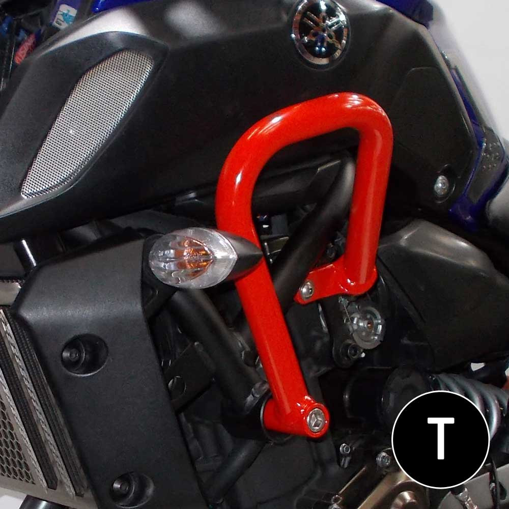 Barras Protección Carenado Crosspro Yamaha MT-07 18-20 Negro