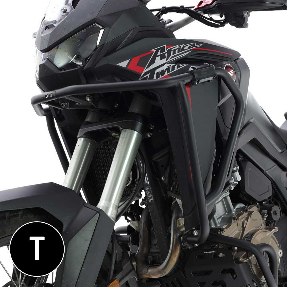 [2CP19700660005] Barras Protección Motor Carenado Crosspro Honda CRF1100L Africa Twin DC 20-23 Negro