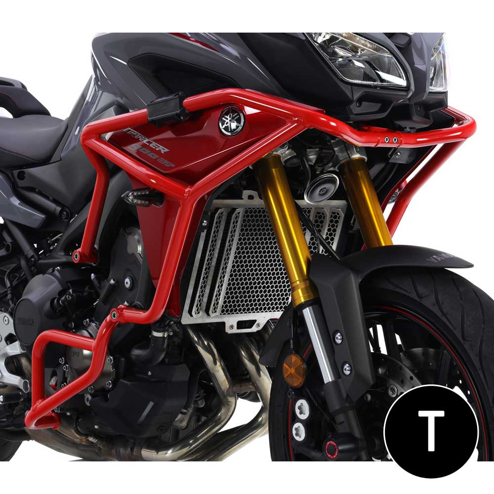 Barras Protección Motor Carenado Crosspro Yamaha Tracer / GT 18-20 Negro