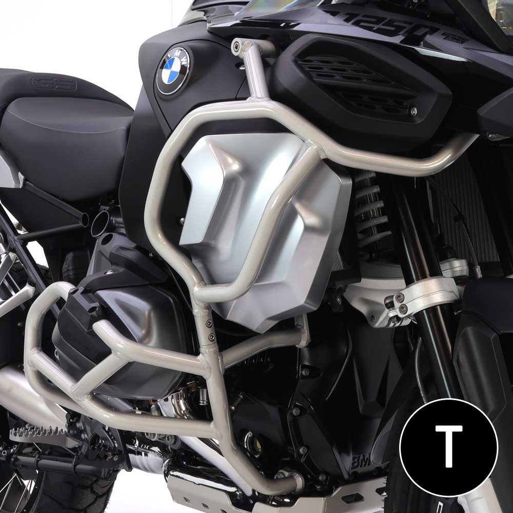 [2CP19700710005] Barras Protección Motor Carenado Crosspro BMW R1250gs Adventure 19-24 Negro